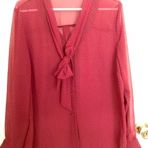 Long Sleeve Blouse, NEW